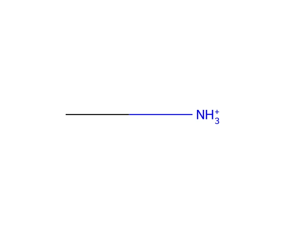 Cation méthylammonium : l'azote porte 4 liaisons, donc une charge +1