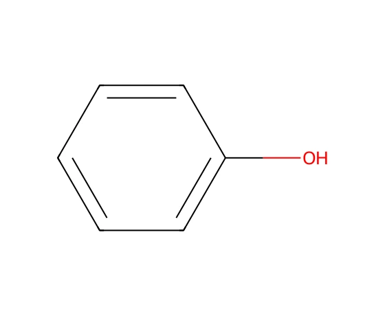 Phénol : le −OH est −I mais surtout +M, il enrichit le cycle