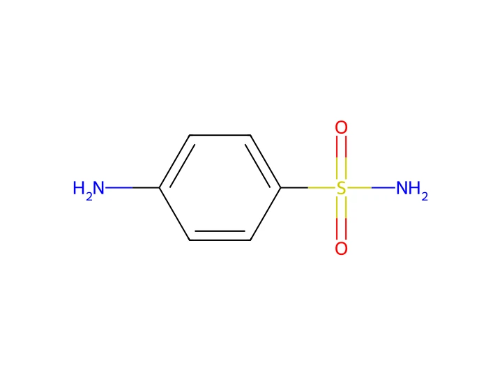 Sulfanilamide : le motif sulfonamide des premiers antibactériens